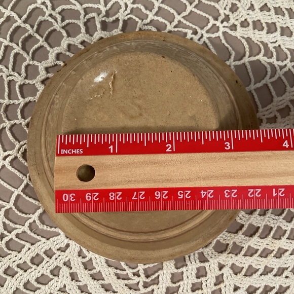 Antique Striped Stoneware Bowl - Picture 13 of 14